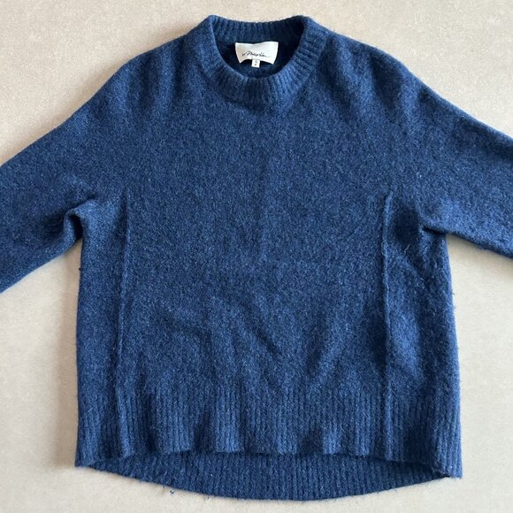 3.1 Phillip Lim Button Sleeve Wool Pullover Sweater ASO Sabrina Spellman - Picture 3 of 11